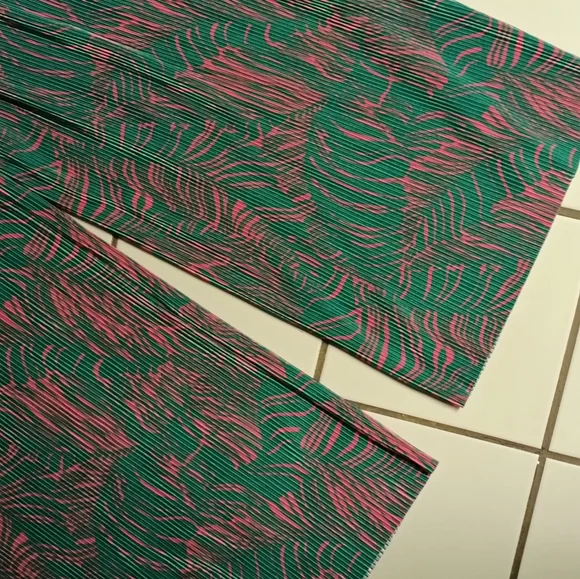 Vibrant Patterned Wide Leg Pants - Picture 2 of 6